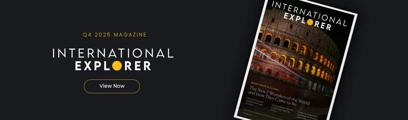International Explorer Magazine - Quarterly Edition Banner